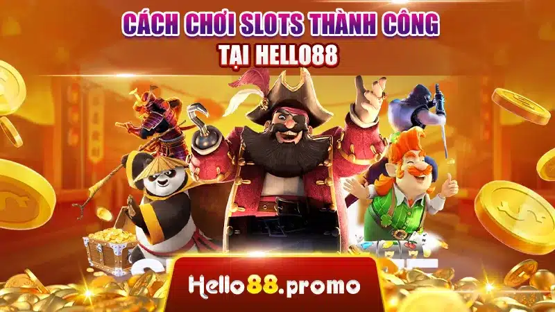 Cách chơi slots thành công tại Hello88