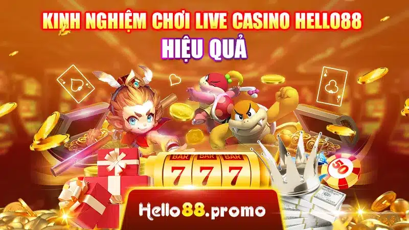 Kinh nghiệm chơi Live Casino Hello88 hiệu quả