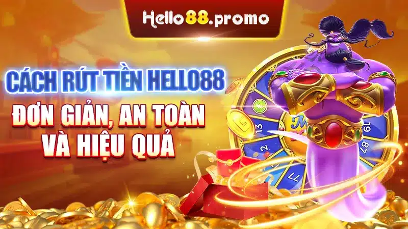 Cách rút tiền Hello88 đơn giản, an toàn và hiệu quả